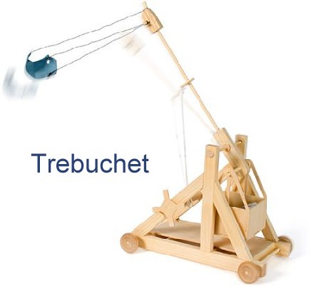Making and testing a catapult - the trebuchet